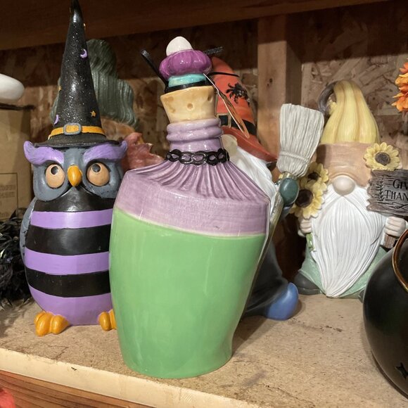 Blue Sky Clayworks Witches Brew Vial Figurine - NWOT - Picture 2 of 5